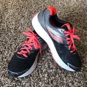 Saucony Women’s Ride Sneakers in Coral